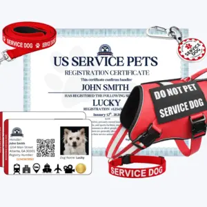 Full Service Dog Registration Kit